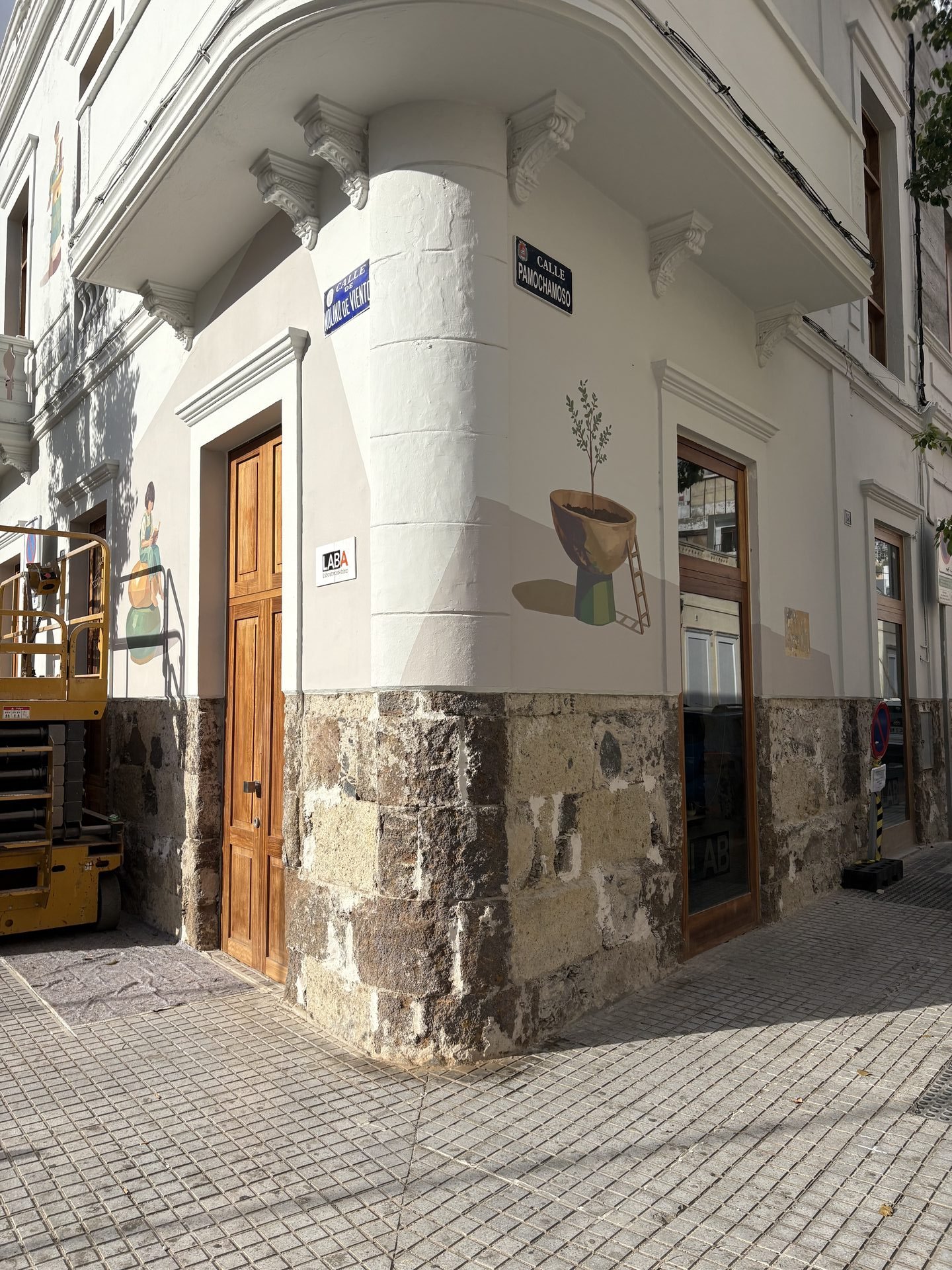 Edificio histórico de LABA, sede de las residencias artísticas en Las Palmas de Gran Canaria
